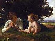 Adolphe William Bouguereau Temptation (mk26) France oil painting artist